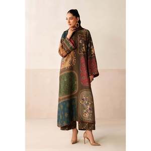 Digital Printed <b>Viscose</b> Crepe <b>Top</b> UF-4286 - Product Image 3
