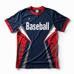 Camisetas deportivas transpirables sublimadas personalizadas para hombres para softball, fútbol, pesca, baloncesto, 100%, cómodo ajuste de tripulación - Product Image 4