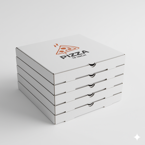 Diseño de caja de pizza creativa Cajas de embalaje impresas personalizadas para restaurantes - Product Image 2