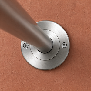 Barre d'appui en nickel brossé de 42 pouces pour la sécurité des personnes âgées, main courante murale en acier inoxydable ADA pour toilettes et salle de bain - Product Image 5