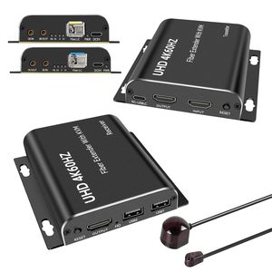 Extensor de Fibra HDMI 4K SYONG, 4K60Hz HDCP2.2 hasta 20KM, Compatible con Teclado y Ratón USB, Latencia Cero y Transmisor con Salida HDMI en Bucle - Product Image 1