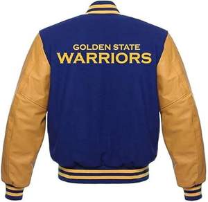 Chaqueta Universitaria Personalizada 2025 OEM Unisex, Formal, Transpirable, con Mangas de Cuero, Impermeable y Ecológica, al por Mayor - Product Image 4