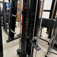 Máquina de Entrenamiento Multifuncional Comercial de Una Sola Estación para Gimnasio, Fitness y Entrenamiento de Fuerza, Equipo de Ejercicio FTS Glide