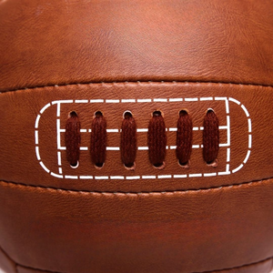 Machine Stitched Retro PU Leather High Quality <b>Promotional</b> Soccer Ball Custom Football Size 5 Training Eco-Friendly Durable - Product Image 5