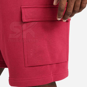 Outdoor Cotton Lightweight Navy Drawstring Pockets Woven <b>Boxer</b> Comfort Waistband Fleece <b>Mens</b> Golf <b>Shorts</b> - Product Image 5