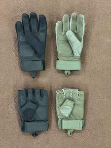 Gants de chasse Logo personnalisé imperméable coupe-vent anti-coupure gants demi-doigts durs gants de chasse en plein air - Product Image 2