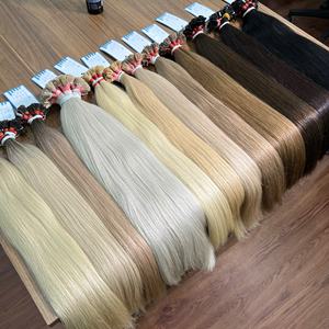 Extensions de cheveux humains à pointe de kératine à prix d'usine Extension de cheveux à pointe plate Cheveux humains vietnamiens - Product Image 6