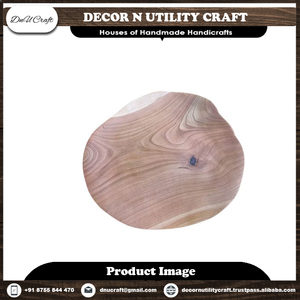 Platos de madera para restaurantes, vajilla multiusos de madera de Acacia Natural hecha a mano, a la venta al mejor precio - Product Image 2