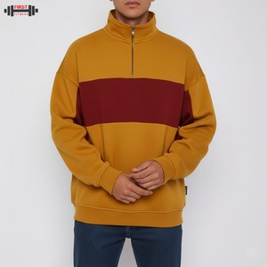 Sudadera de Diseño Nuevo con Cuello en V, Logotipo Frontal, Estilo Urbano, para Mujer, Personalizable, Holgada, con Hombros Caídos, de Poliéster/Algodón, de Marca - Product Image 3