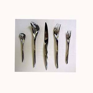 Customize Size & Logo Flatware Spoon <b>Fork</b> <b>Knife</b> Wholesale Silver Nickle Stainless Steel Unique Design Cutlery <b>Set</b> - Product Image 1