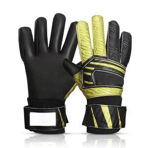 Guantes de portero de fútbol juvenil profesional, guantes de entrenamiento de fútbol con logotipo personalizado, precio barato al por mayor para deportes - Product Image 5