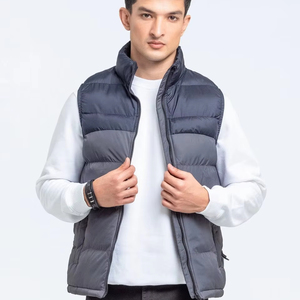 Servicio OEM, Chaqueta Acolchada sin Mangas para Hombre, Estilo Moderno, Fabricación Profesional, Ajuste Entallado - Product Image 1