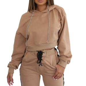 Ensemble de survêtement pour homme, printemps-automne, manches longues, sweat-shirts, pantalons de survêtement, 100% coton, taille personnalisée, couleurs tendance assorties - Product Image 3