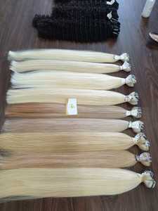 Extensiones frontales de encaje de trama de piel rubia de cabello humano vietnamita hueso recto Remy virgen pelucas de donante único precio al por mayor fábrica - Product Image 2