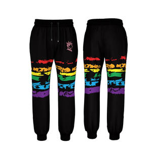 Pantalon Slim Fit pour homme, top des tendances, avec logo personnalisé, pantalon et pantalon pour homme de couleur unie et devant plat par sublimation - Product Image 1