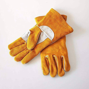 Gants de soudage Tig résistants à la chaleur pour hommes équipement de protection en cuir pour le travail quotidien et la cheminée Tig Mig Tig pour le travail - Product Image 3