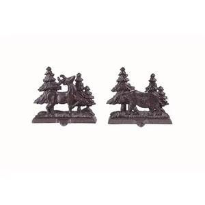 High Quality Elegant <b>Santa</b> <b>Sleigh</b> Metal Christmas Stocking Holder Decorative Holiday Home Display - Product Image 2