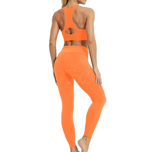 Factory Made Design Your Own Elastic Waist <b>Yoga</b> Leggings Solid Color New Arrival <b>Women</b> <b>Yoga</b> <b>Pants</b> - Product Image 6