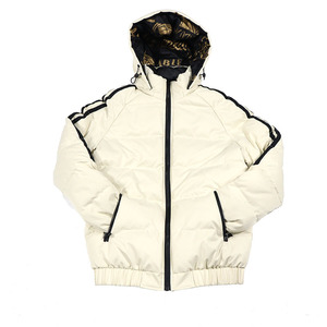 Veste d'extérieur à capuche en toile de haute qualité pour hommes, vêtements en gros avec logo et style personnalisés - Product Image 1