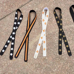 Customizable Gameday Statement Beaded Crossbody <b>Purse</b> Straps <b>Cute</b> & Trendy Acrylic & Cotton Accessories - Product Image 1