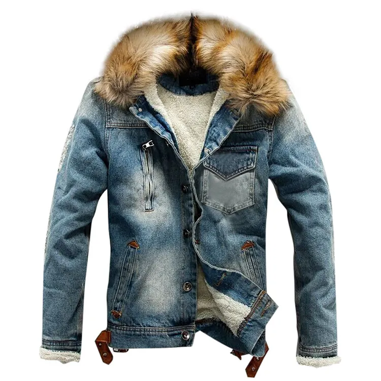 Gute Qualität benutzer definierte Etikett neu angekommen besten Preis Langlebige Qualität niedrigen Preis neuen Stil Herren Denim Jean Jacken