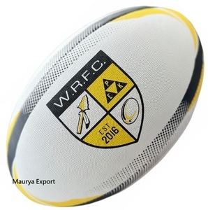 Ballons de rugby personnalisés avec logo / Ballons de rugby professionnels et durables à haute adhérence - Product Image 6