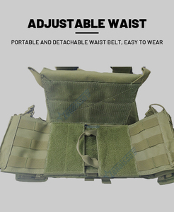 Nouveaux produits explosifs Porte-plaque de gilet tactique multifonction à dégagement rapide avec poches à plaques dures et chargeur - Product Image 3