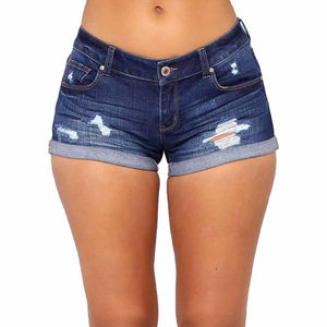 Shorts en jean personnalisés en gros, shorts en jean de haute qualité, shorts en jean délavés vintage pour hommes, service OEM - Product Image 5