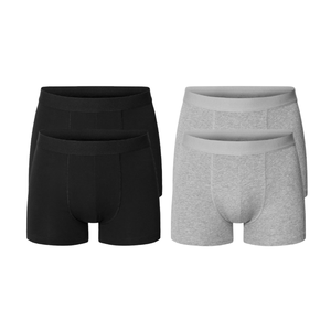 Calzoncillos bóxer personalizados para hombre de Vinh Hung Garment, ropa interior de marca sostenible transpirable, calzoncillos de talla grande con logotipo, precio al por mayor - Product Image 3