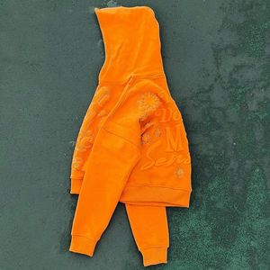 เสื้อฮู้ดมีซิปผ้าคอตตอนผ้าเกล็ดปลาสำหรับผู้ชายผ้าซักแบบวินเทจผ้าเปียกปักลายสำหรับ100% น้ำหนักเบากำหนดเองได้ - Product Image 4