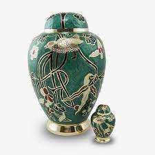 Fresh Funeral Memorial Urne de crémation en laiton pour cendres humaines Urne adulte la plus vendue pour fournitures funéraires grossiste et exportateur - Product Image 3