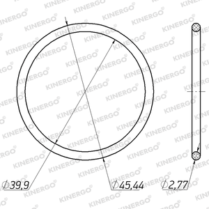 โอริง ORFD02 สำหรับ ORFD02 CD4E 9-1/4" และ 10-1/4" - Product Image 2