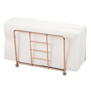 Anneau de serviette en métal forgé à la main d'inspiration vintage avec des motifs gravés pour une hospitalité élégante et une décoration de table de vacances - Product Image 3