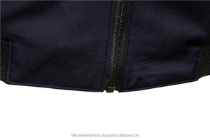 Chaqueta de bombardero delgada de otoño para hombre, nueva chaqueta con cremallera y cuello levantado para hombre, chaqueta de Color sólido Simple de moda informal de negocios para hombre - Product Image 6