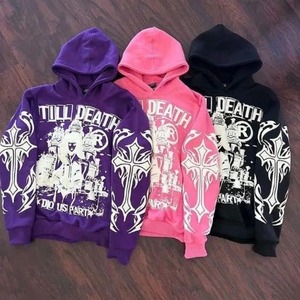 Dernière collection de sweats à capuche pour hommes la plus vendue en gros sweats à capuche pour hommes brodés sur mesure à bas prix - Product Image 2