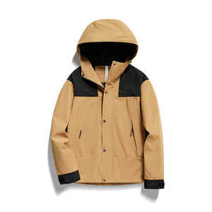 2024 vente en gros unisexe Textile veste coupe-vent coupe-vent fermeture éclair veste survêtement vêtements d'extérieur vêtements de sport imperméables - Product Image 4