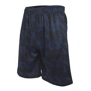 Nuevos pantalones cortos deportivos de béisbol de sublimación para hombre ecológicos sólidos High Street personalizados al por mayor - Product Image 5