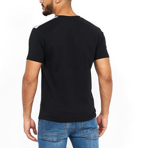 T-shirt personnalisé pour hommes 100% coton t-shirt de luxe qualité côte o-cou vierge streetwear t-shirt personnalisé pour hommes - Product Image 5