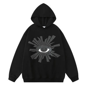 Wholesale Blank Zip up <b>Hoodies</b> Unisex Pullover High Street Mens Cotton Acid Wash Zip up <b>Hoodie</b> - Product Image 5