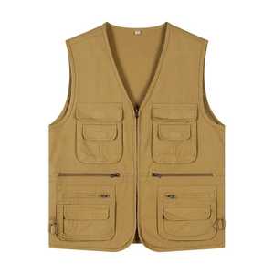 Multi-poches 2025 Séchage rapide Respirant Casual Man Work Cargo Oversized Photographer Black Canvas Utility Windproof Outdoor - Product Image 3