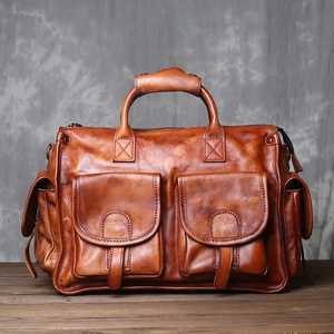 2025 Logo personnalisé nouveau arrivé sac d'affaires OEM grande capacité bureau sac d'affaires unisexe Messenger en cuir porte-documents pochette d'ordinateur - Product Image 1