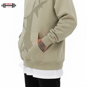 Conjuntos Deportivos de Moda para Hombre 2025, Ropa con Logotipo Personalizado, Pantalones y Sudadera, Conjuntos Deportivos con Bordado Desgastado - Product Image 4