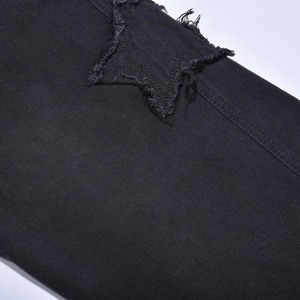 100% algodón diseño elegante pantalones vaqueros para hombre nuevos Pantalones rectos desgastados personalizados Premium Casual lavado transpirable pantalones de mezclilla - Product Image 4
