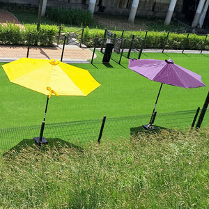 K-Premium Steel Foldable Outdoor Parasol | KOOLA CENTRA 3M (10 Ft) Center Post Umbrella for Gym Hotel & Park Use - Product Image 6