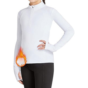 Fabricants de vêtements équestres à bas quantité minimale de commande Polo d'équitation pour femmes à séchage rapide d'été - Product Image 5