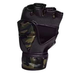 Top Essential Eco-Friendly Men's Active Wear Sólido Camo Style Boxeo MMA Guantes Último diseño hecho de cuero - Product Image 5