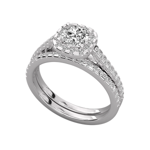 Anillo de Oro de 9K para Mujer con Diamante Solitario Cultivado en Laboratorio, Elegante y Lujoso - Product Image 6