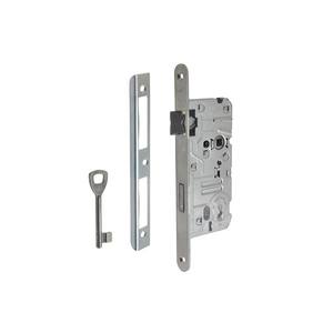 Zamek beębenkowy YETI 72/50 Z7504BY ocynk biały Z zaczepem puszka 80mm BLISTER - Product Image 1