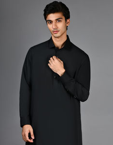 2025 Haute Qualité Luxe Moderne Koweït Brodé Hommes Islamique Thobes Jubbah Garçons Vêtements pour Daffah Thobe Fabricant - Product Image 3