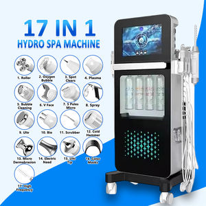 8+9 Hydra 17 in 1 Aqua Peeling Skin Hydro Dermabrasion Facial <strong>Machine</strong> Spa Salon Equipment Hydra Beauty <strong>Machine</strong> - Product Image 2